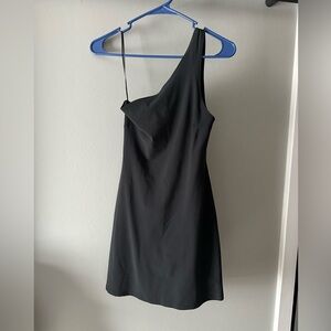 Abercrombie one shoulder traveler dress